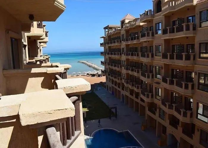 Apartmanhotel Turtles Hourghada View Sea View Pool Private Jacuzzi Security Air-conditioned Cafe Restaurant On The And A Large Sunny Balcony *