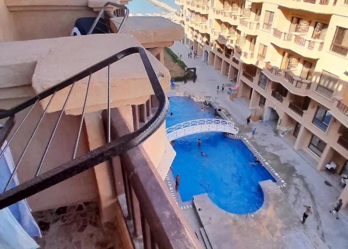 Turtles Hourghada View Sea View Pool Private Jacuzzi Security Air-conditioned Cafe Restaurant On The And A Large Sunny Balcony * Gurdaka